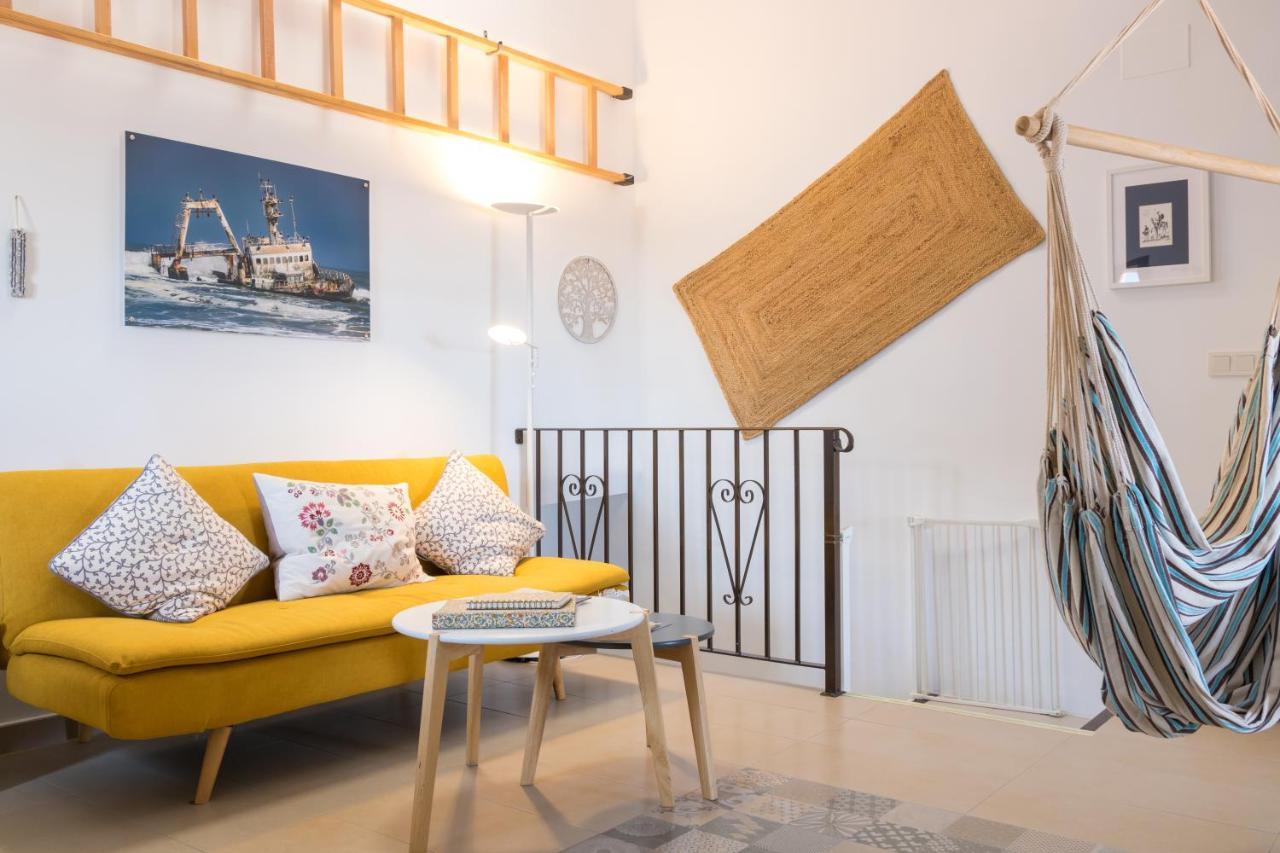 La Vila Feliz, gemütliches privates Apartment im typischen Fischerhaus mit fantastischem Meerblick Villajoyosa Exterior foto