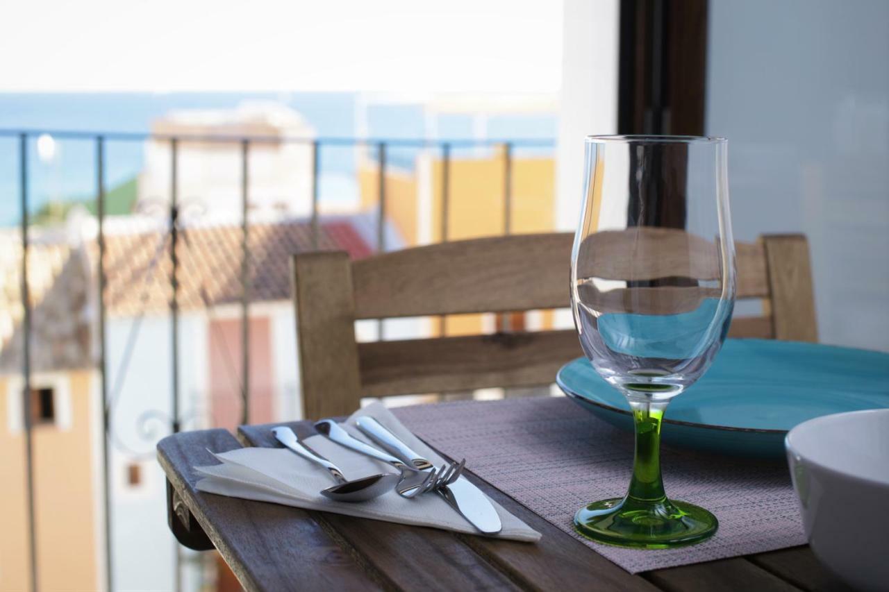La Vila Feliz, gemütliches privates Apartment im typischen Fischerhaus mit fantastischem Meerblick Villajoyosa Exterior foto