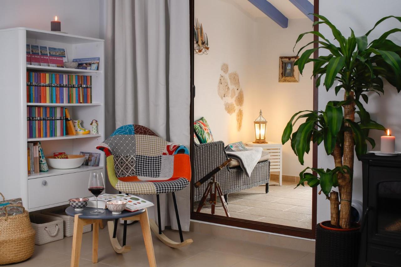 La Vila Feliz, gemütliches privates Apartment im typischen Fischerhaus mit fantastischem Meerblick Villajoyosa Exterior foto