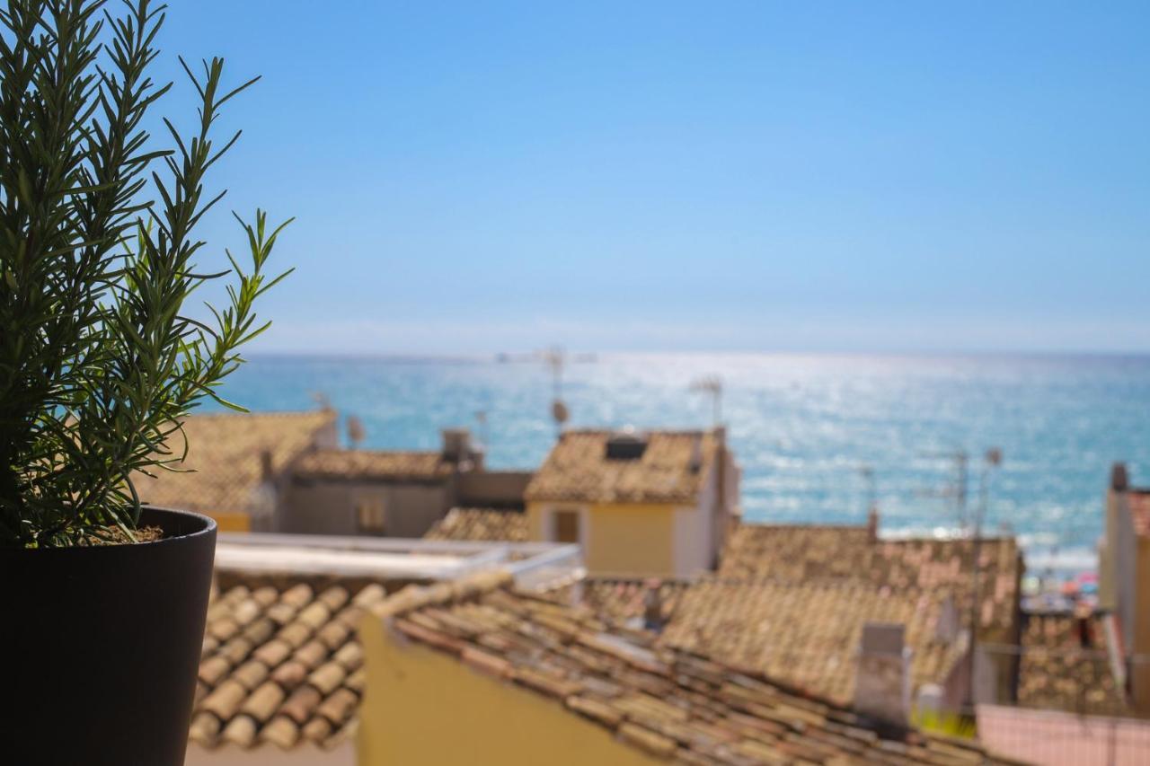 La Vila Feliz, gemütliches privates Apartment im typischen Fischerhaus mit fantastischem Meerblick Villajoyosa Exterior foto